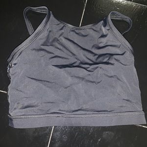 Capezio black cropped dance top